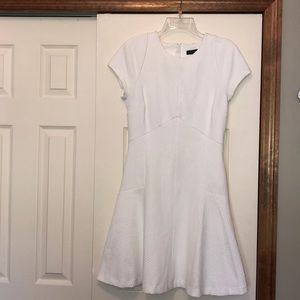 White Banana Republic Skater Dress
